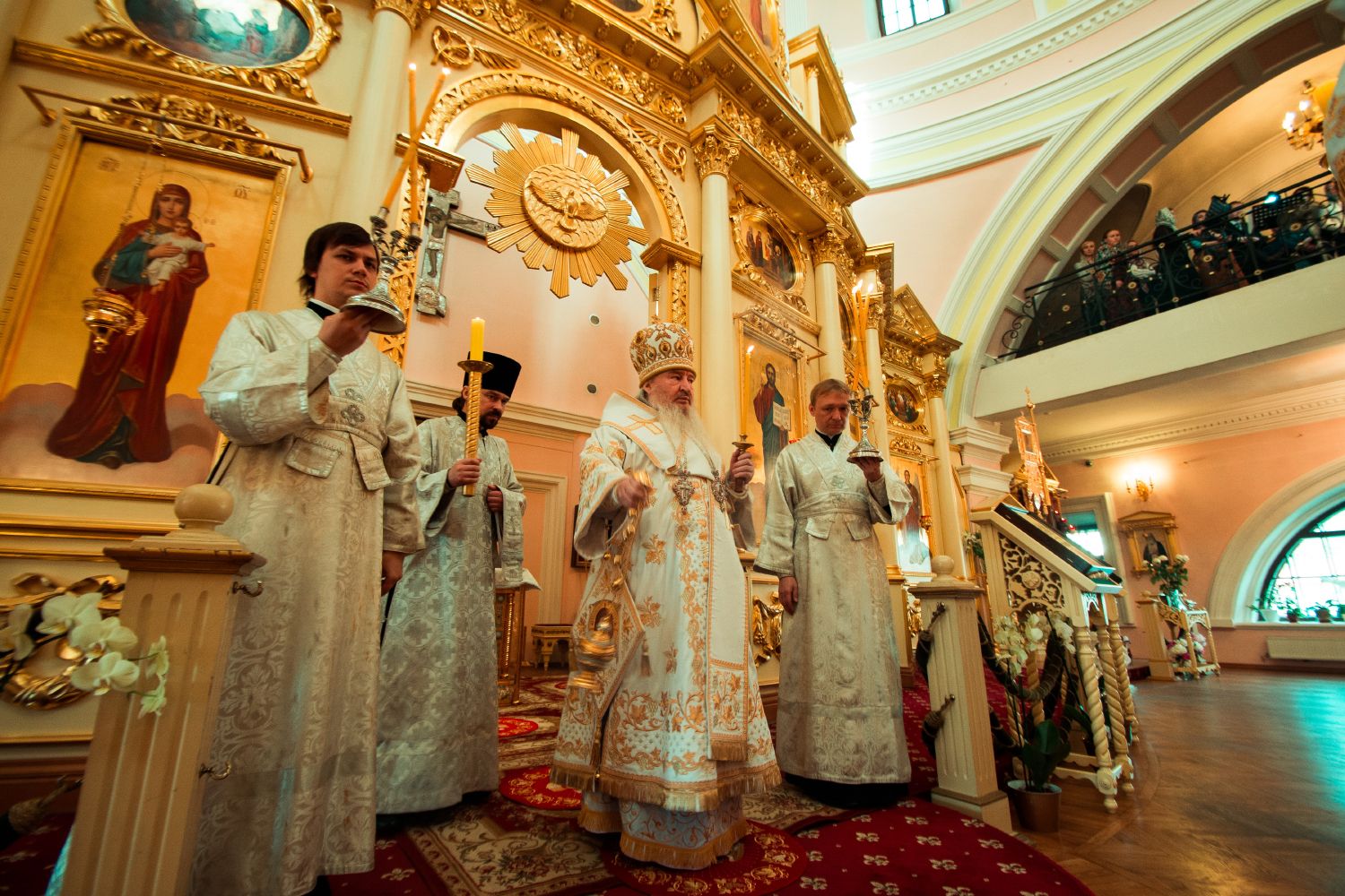 В канун праздника Вознесения митрополит Феофан совершил всенощное бдение в Казанско-Богородицком монастыре