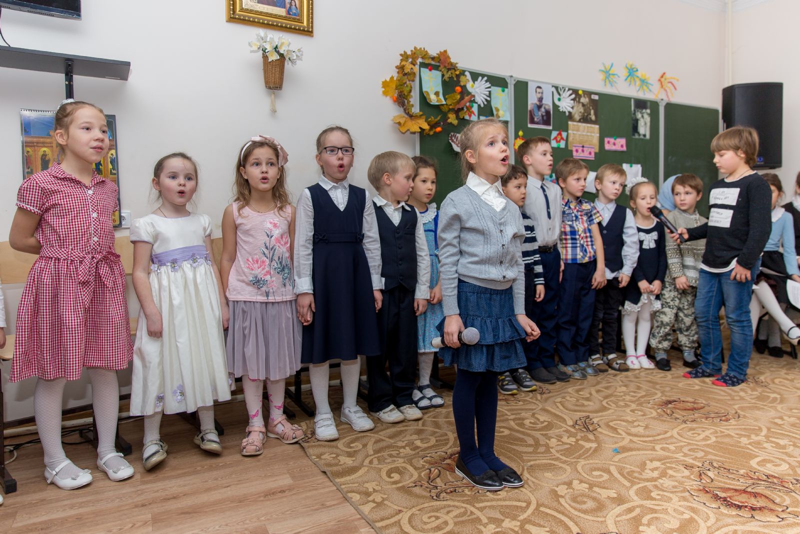 В воскресной школе монастыря прошел концерт в честь празднования Казанской иконы Божией Матери