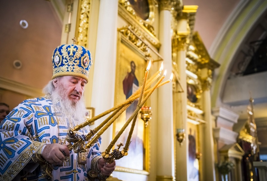 40 дней по кончине новопреставленного Феофана, митрополита Казанского и Татарстанского