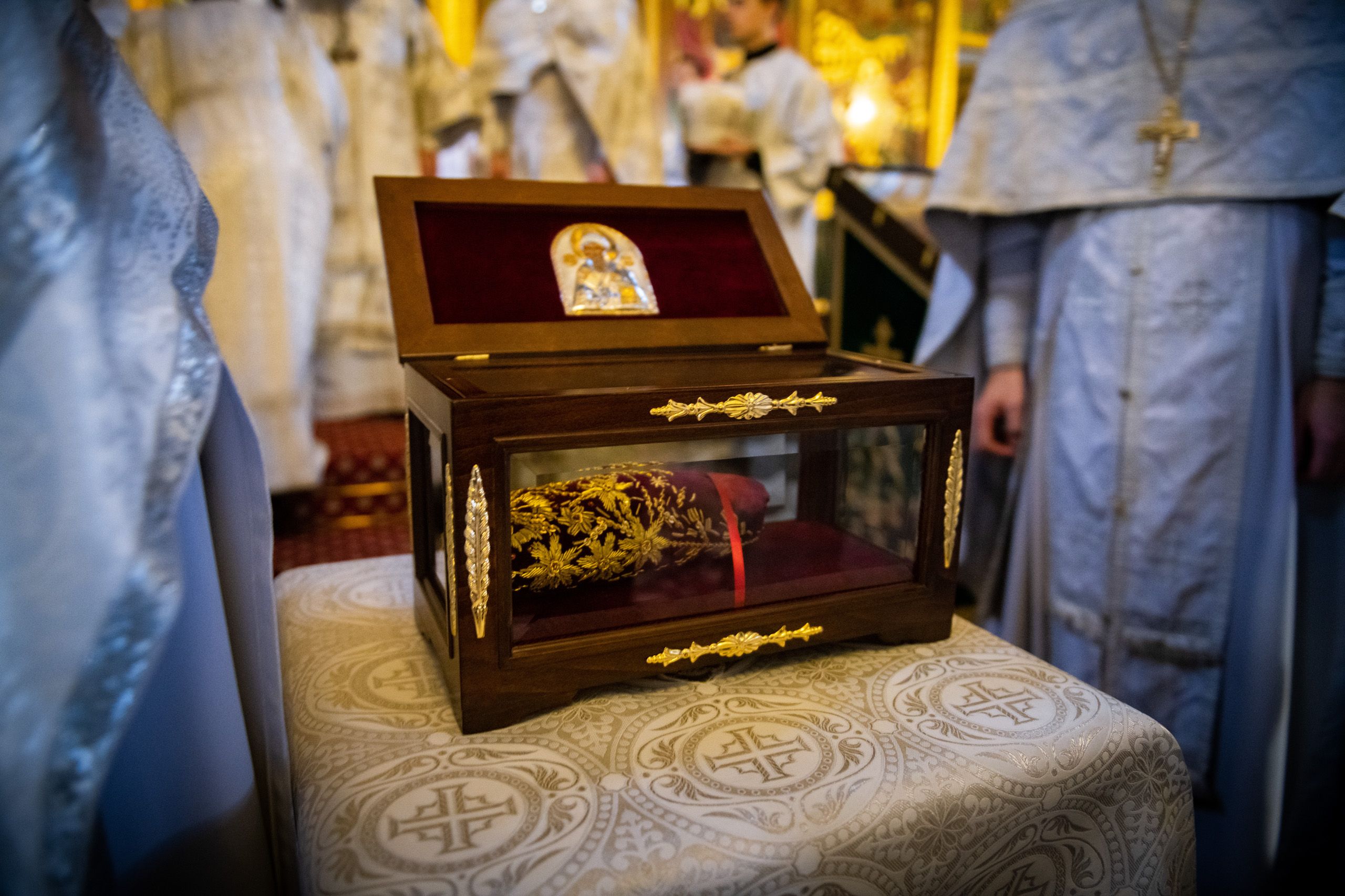 Башмачок от мощей святителя Спиридона Тримифунтского будет постоянно пребывать в Казанском соборе