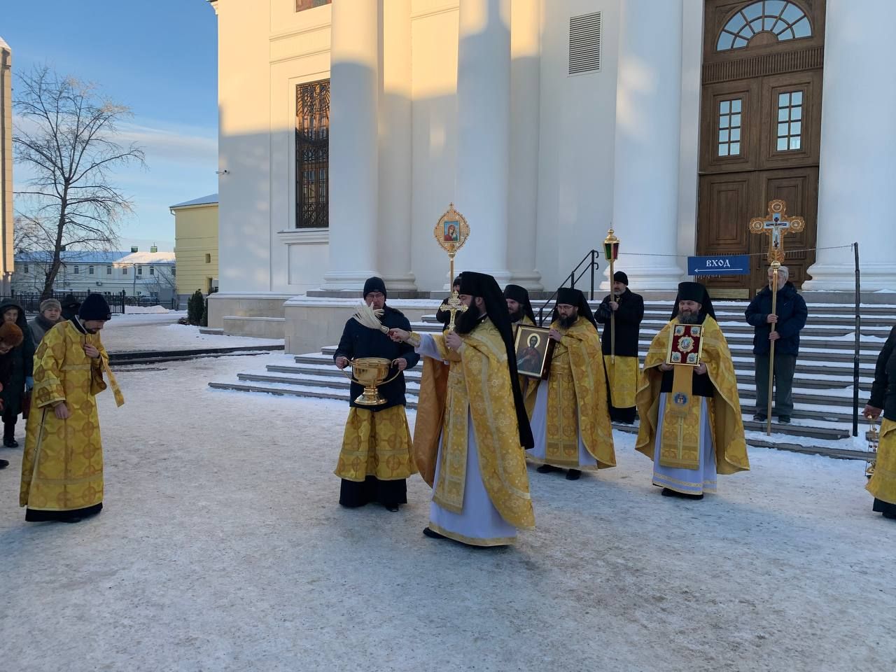 В обители отпраздновали день памяти благоверного князя Александра Невского